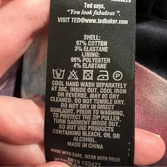 Ted Baker Karyce Floral Print Pencil Skirt - Picture 13 of 13